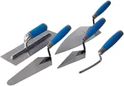 Silverline Soft-Grip Trade Trowel Set 5pce (395016)