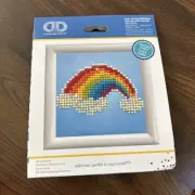 Diamond Dotz Ever Living Rainbow DD Kit with Frame Diamond Painting Kit