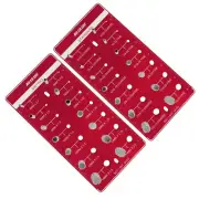 Mini Thread Checker, Metric and Imperial Thread Checker That Can be Used Sepa...