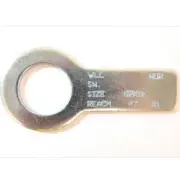 Columbus McKinnon 457106 Grade 100 Chain Slings Steel ID Tag (Pack of 2)