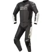 Alpinestars GP Force Chaser 2pc Motorcycle Suit Black White