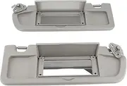 Stylish Gray Car Fit for Sun Visors for 2006‑2011, Sturdy Material with Easy Installation, Fits Driver and Passengers, 2 X Sun Visors Included