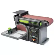 GENESIS Belt 4 in. x 36 in. and 6 in. Disc Combination Sander 4.3 Amp in Gray