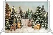 Namolit 2.1 * 1.5m/ 7 * 5ft Christmas Backdrop Photography Background Portrait Photography Backdrops Photo Studio Props for Christmas Decoration Baby Children Portrait Photos Party W-4682