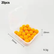 Versatile 20100pcs Bait Ball Floats Ball Flies Lure Fly Fishing Bait Material