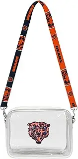 Littlearth Chicago Bears NFL Clear Fanny Fan Purse