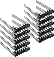 Hard Drive Tray Caddy 2.5 SSD Caddy G176J 0G176J Hard Drive Bracket Compatible with Dell PowerEdge 14/13/12th Generation T440 T640 R730 R730XD R630 T630 T430 R830 R930 R720 R820 R920, 10 Pack