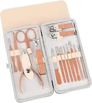 Manicure Set,Nail kit Manicure Set,Nail Care kit, Rose Gold 7-Piece Nail Tools Set Full Manicure Nail Clippers Nail Clippers Multi-Purpose Nail Clippers Set