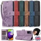 Flower Flip Wallet Phone Case For Samsung A05S A15 A55 A33 A53 A73 A32 A52 A14