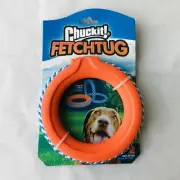 Dog Chuckit FetchTug Dog Toy 2 Ways to Play A ring & A Tug 5.5 x 5.5"