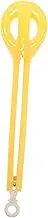 BEBEMOKO Egg Whisking Tool Noodle Stirrer Hand Egg Mixer Manual Whisk Kitchen Helper in Bright Yellow