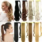 Magic Ponytail Hair Extensions Synthetic Natural Human Straight All Colour