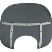 Memphis Shades Fats Windshield, 15", 9" Headlight (Dark Black Smoke) MEM35210