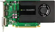 NVIDIA Quadro K2000 2GB GDDR5 PCI-E Graphics card DVI Dual DisplayPort CUDA Core