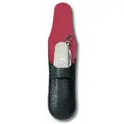 Victorinox Black Leather Case for Classic Swiss Army Knife