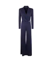 chain-detail jumpsuit US6,US4,US8 NAVY