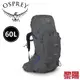 【黎陽戶外用品】OSPREY 美國 10002963 Aether Plus 60L 男款 日蝕灰 L/XL 專業登山背包/健行背包 73OS002963