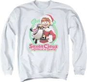 Topper And Kris Kringle Santa Claus Is Comin' To Town Sweatshirt