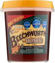 Beechworth Honey Pure 100% Australian Honey Tub 1.5kg-AU