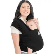 KeaBabies Original Wrap Carrier in Trendy Black at Nordstrom One Size