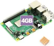 Raspberry Pi 4 Model B - 4 GB RAM WTH COPPER HEAT SINK