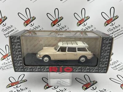Die Cast " Citroen Id 19 Break Salon Of Paris October '58 " 4099 Rio 1/43