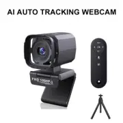 1080P HD Webcam AI Auto Tracking Remote Control Microphone Live Streaming