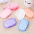 10/60PCS Portable Soap Paper Disposable Soap Paper Flakes Washing Cleaning Hand