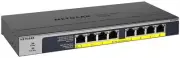 NETGEAR - 8 Port Gigabit Ethernet PoE+ Unmanaged Desktop Switch, 123W