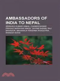 在飛比找三民網路書店優惠-Ambassadors of India to Nepal