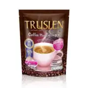 TrueSlen Slimming Coffee Plus Collagen No Sugar Weight Control Coffee 15 Sachets