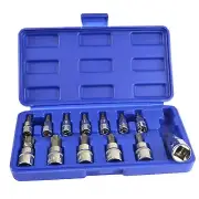 13PC STAR TORX TORQ SOCKET TAMPER RESISTANT PROOF DRIVER TOOL SET BIT KIT