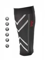 Compression Sports Socks Calf Splint Support Sleeve 20-30mmHg Professional Grade