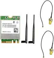 Aswalling RTL8822CE Wireless Network Card Dual-Band 2.4G/5G M.2 A/E Key WiFi Card Bluetooth 5.0 Support Laptop Win10/11 Linux