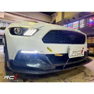 RC HID LED專賣店 福特 野馬 FORD MUSTANG ECO V6 GT 前保桿燈 雙色 跑馬方向燈