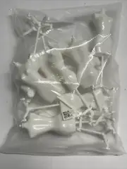 10 Pack of Doll Dress Mannequins, 8 Inches Tall, Body is 5 Inches, White