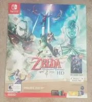 The Legend of Zelda Skyward Sword HD 28" X 24" Poster Promo THICK Display Ad
