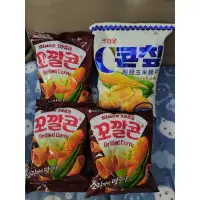 在飛比找蝦皮購物優惠-全新.韓國樂天玉米脆角烤玉米口味. Crown超甜玉米脆片共
