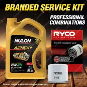Ryco Oil Filter 5L APX0W20GF6 Engine Oil Service Kit for Subaru Impreza Xv
