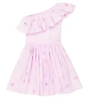 [Molo] Molo Cay broderie anglaise one-shoulder dress Y 11/12 purple