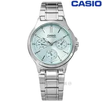 在飛比找PChome24h購物優惠-CASIO / LTP-V300D-2A / 卡西歐簡約三眼