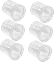 6Pcs Transparent Insect Observation Jar with Magnifier Biology Explorer Viewer for Reusable Collecting Cage for Nature Studies and Outdoor Exploration