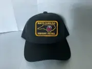 North Carolina Highway Patrol Collectable Hat patch Sewn on Black Ball Cap