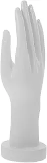 HOUDERCO Realistic Mannequin Hand Model Tool for Jewelry Display Ring Holder Plastic Hand Glove Perfect for Shops Photography Exhibitions