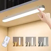 Remote Control Touch Sensing Cabinet Light Wardrobe Light Indoor Lighting USB Rechargeable Night Light Kitchen Cabinet Light Under The Counter Bedroom Dormitor