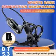 Bone Conduction Waterproof Headphones for Sport, Bluetooth5.3 IPX5