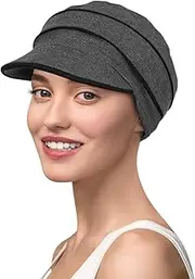 [Yuest] Soft Bamboo Viscose Newsboy Cap for Women with Chemo