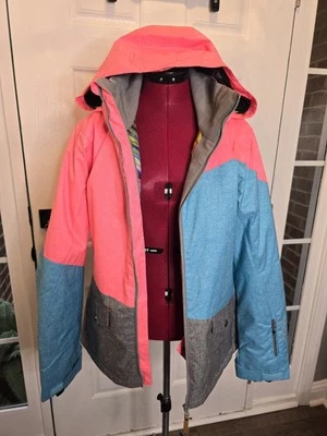 GSOU Women's Snow Jacket LARGE New with Tags Waterproof Snowboarding Ski