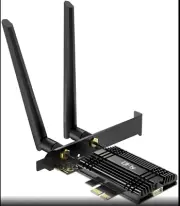 QFly WiFi 7 Wireless Card Intel BE200 with Bluetooth 5.4 8774 Mbps