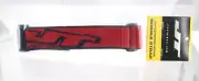 JT TAO WOVEN SPECTRA REPLACEMENT GOGGLE STRAP PROFLEX MASK BLACK RED